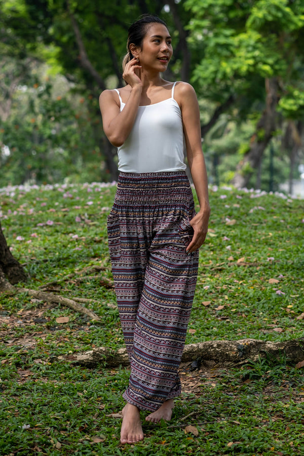 Burgundy Soul Pants