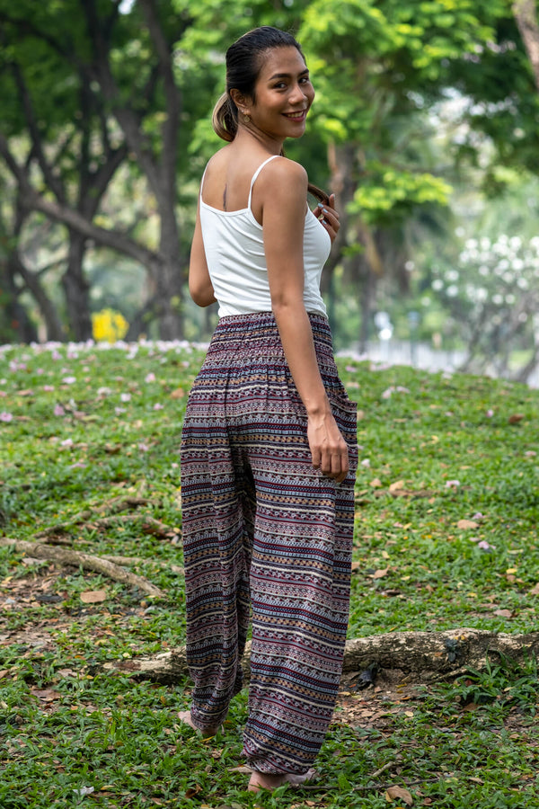 Burgundy Soul Pants
