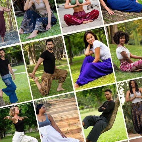 Hippie pants product catalogue