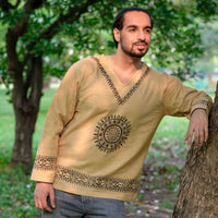 Beige Mandala Shirt