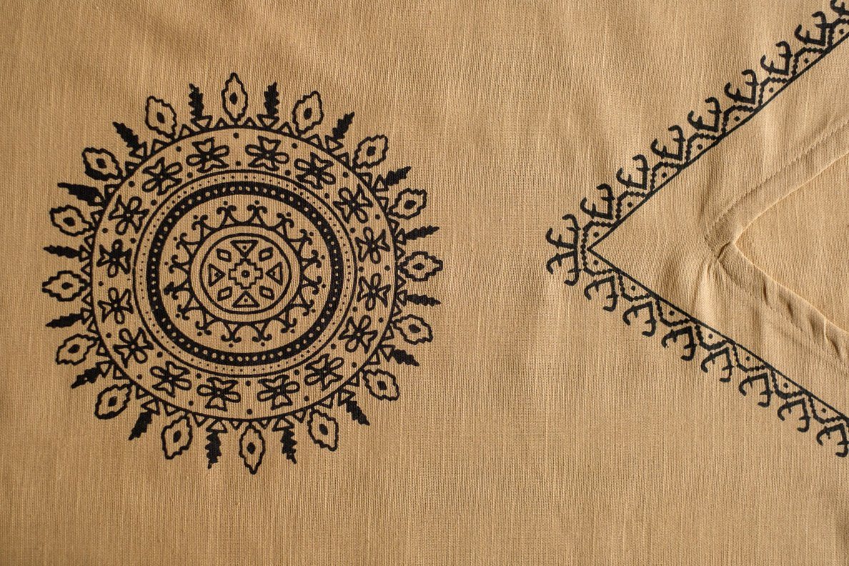 Beige Mandala Shirt