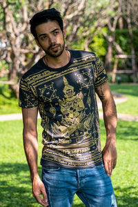 Black Guardian T-shirt garden