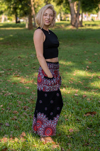 Black Petal PantsYoga Pants