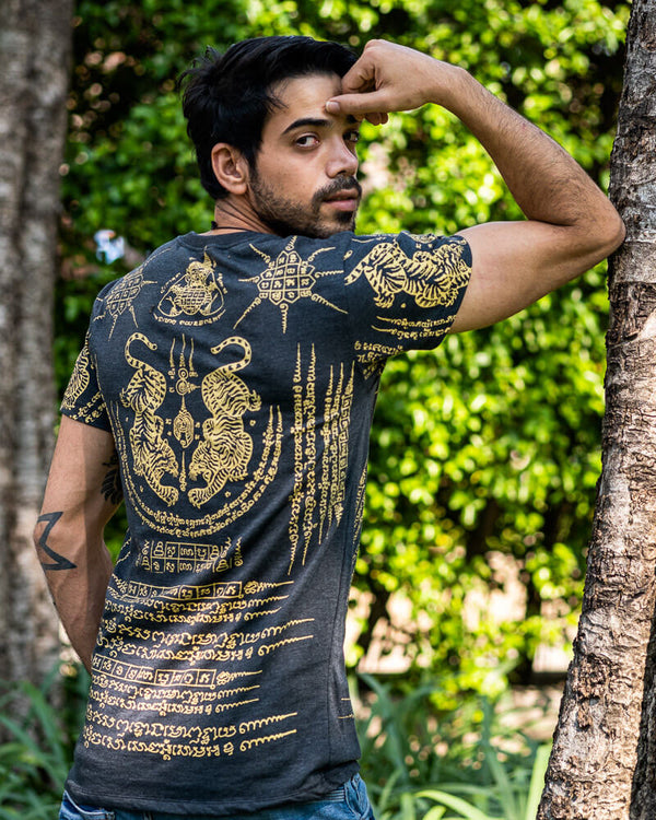 Black Twin Tiger T-shirt Shirts Hippie Pants 