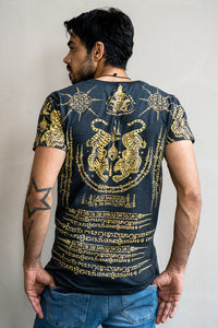 Black Twin Tiger T-shirt Shirts Hippie Pants 