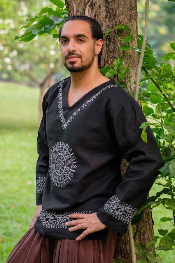 Black Mandala Shirt