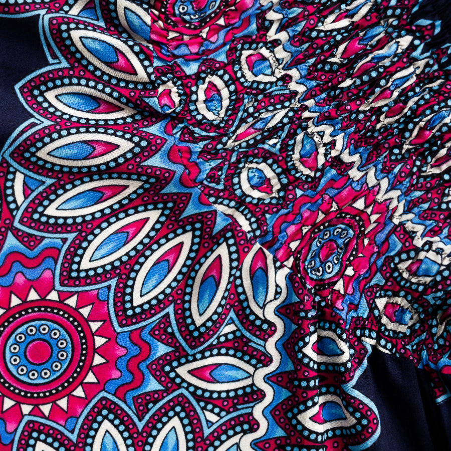Plus Size Blue Lotus Pants Plus Size Hippie Pants 