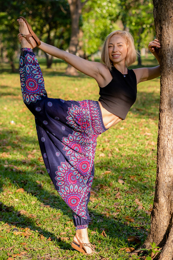 Blue Lotus PantsHarem Pants