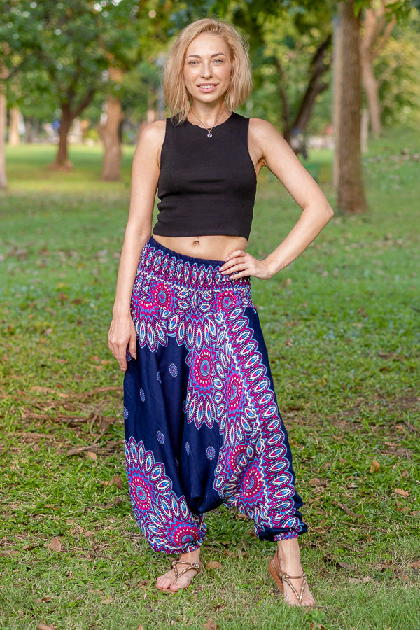 Blue Lotus PantsHarem Pants