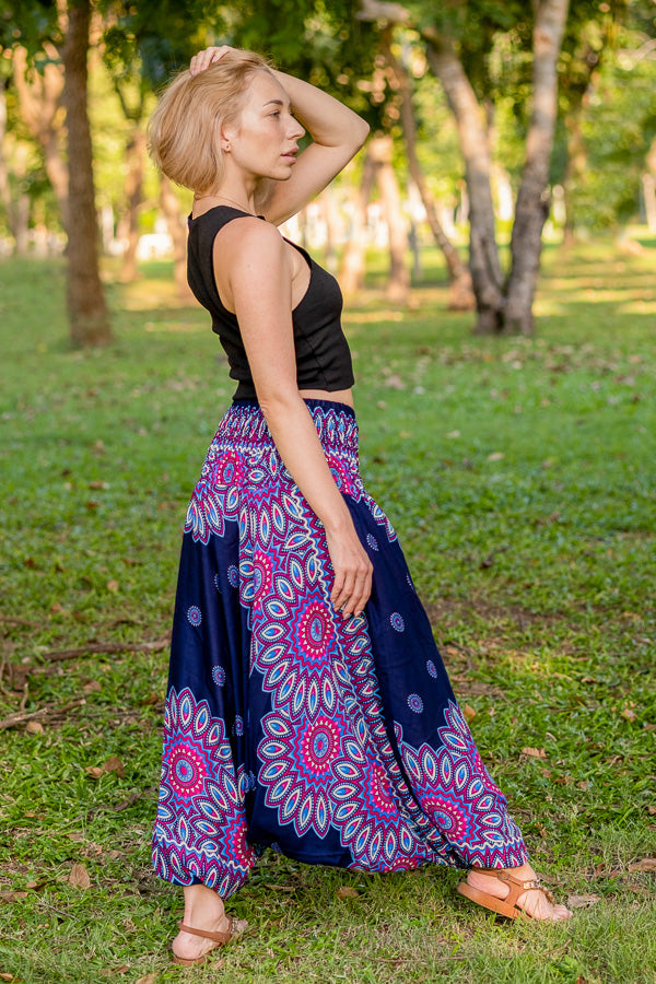 Blue Lotus PantsHarem Pants