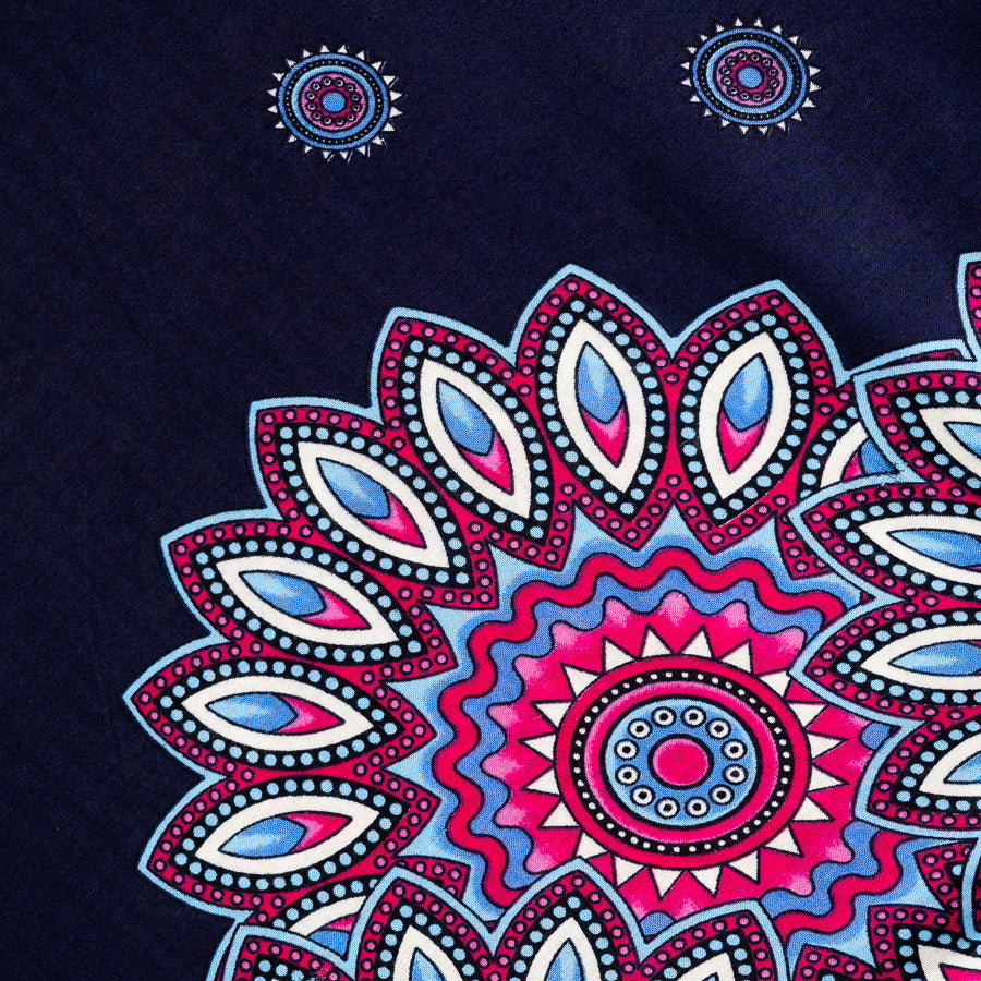 Plus Size Blue Lotus Pants Plus Size Hippie Pants 