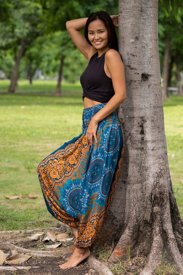 Orange Blossom PantsHarem Pants