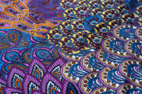 Purple Ripple Palazzo Pants Palazzo Hippie Pants 