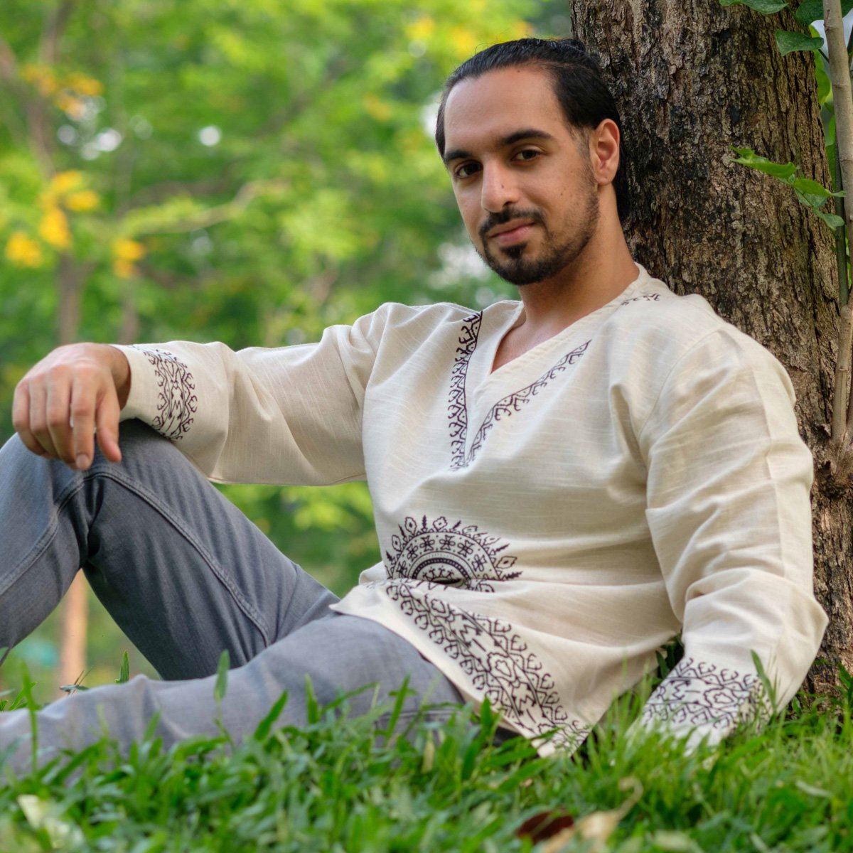 White Mandala Shirt