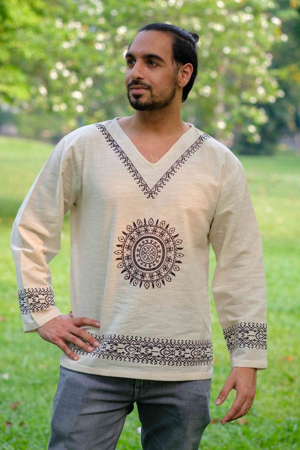 White Mandala Shirt