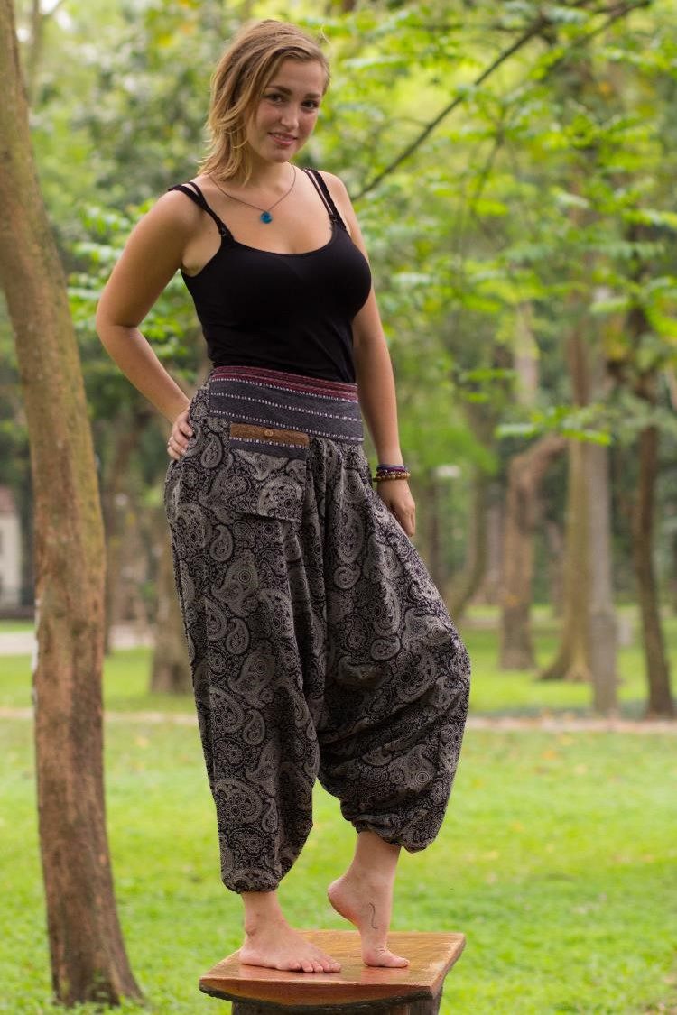 Black Ocean Pants