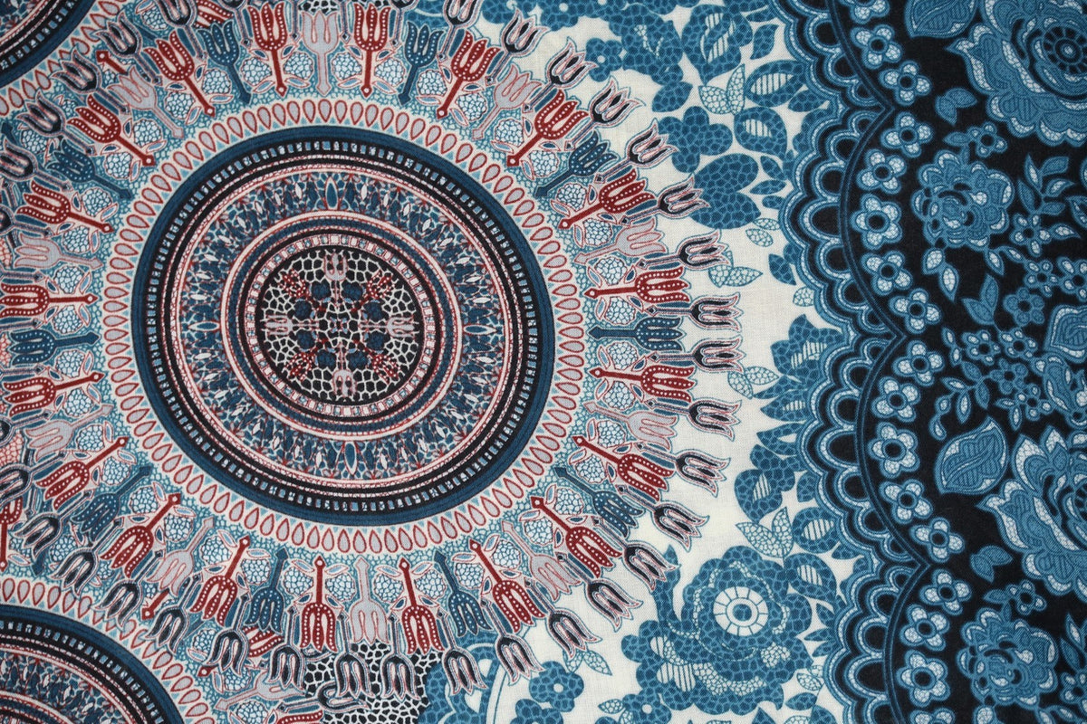 Blue Blossom PantsHarem Pants