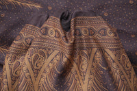 Brown Feather Pants