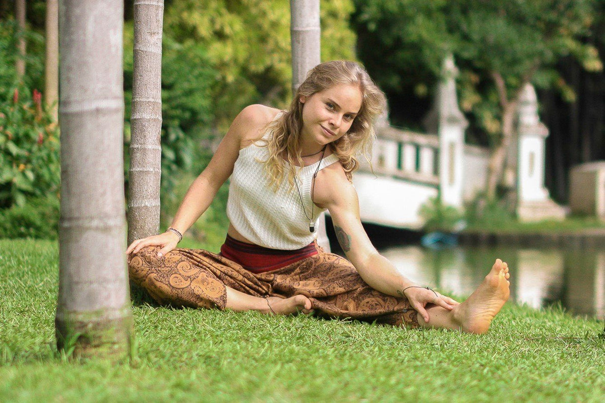 Brown Ocean Pants