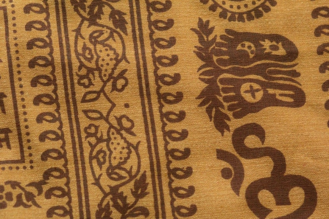 Brown Om Pants