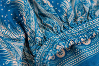 Royal Blue Feather PantsYoga Pants