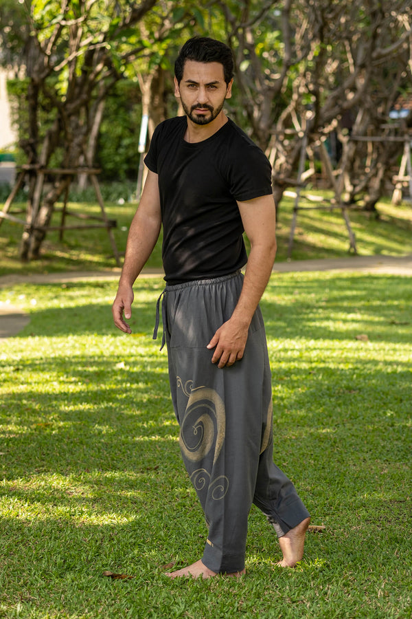 Gray Evolution Pants for men