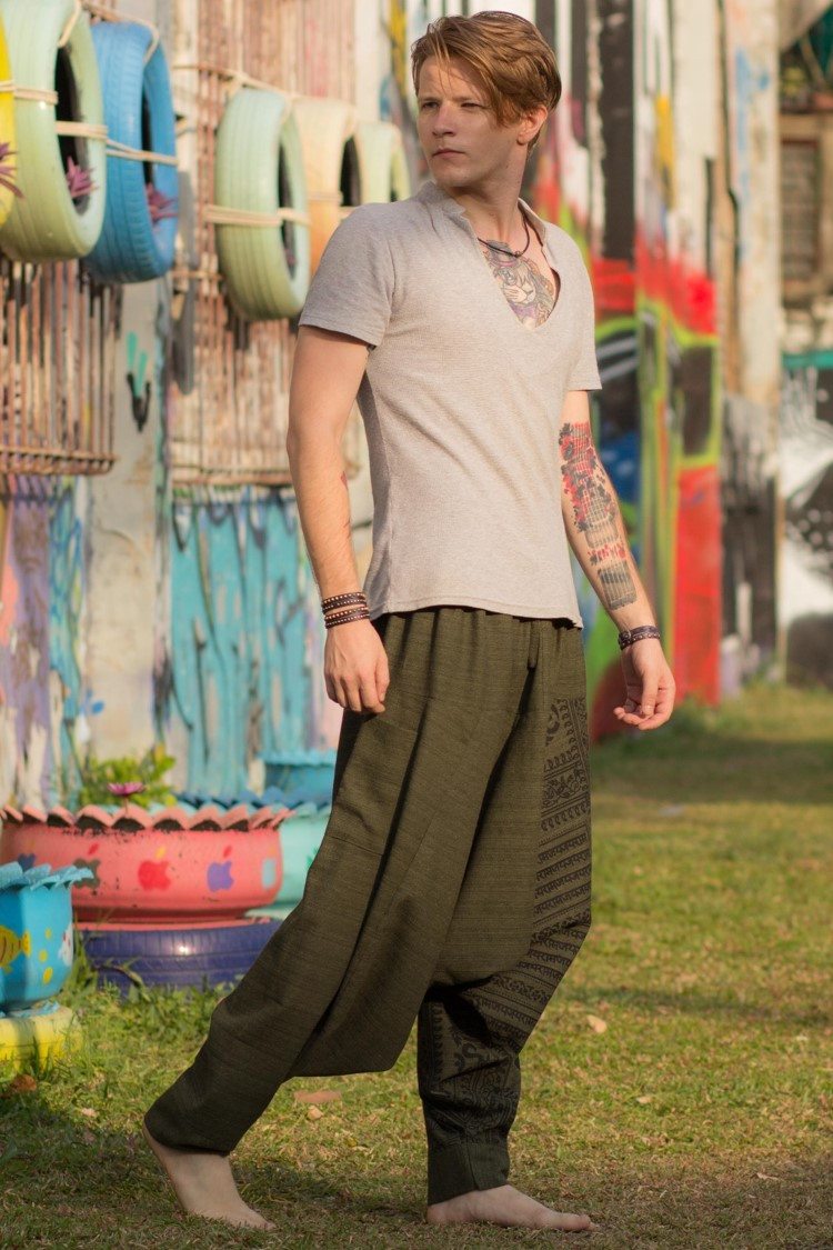 Green Om PantsMenswear