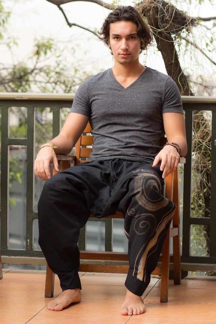 Black Evolution Pants