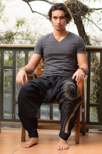 Black Evolution Pants