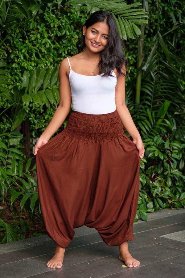 Brown Classic Pants
