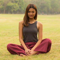 Red Fisherman Pants