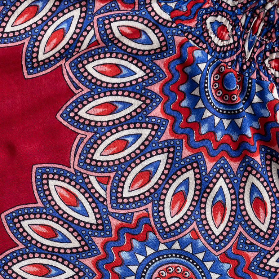Red Lotus PantsHarem Pants