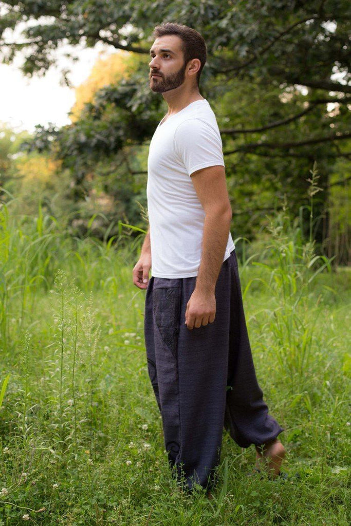 Dark Blue Tribal Pants
